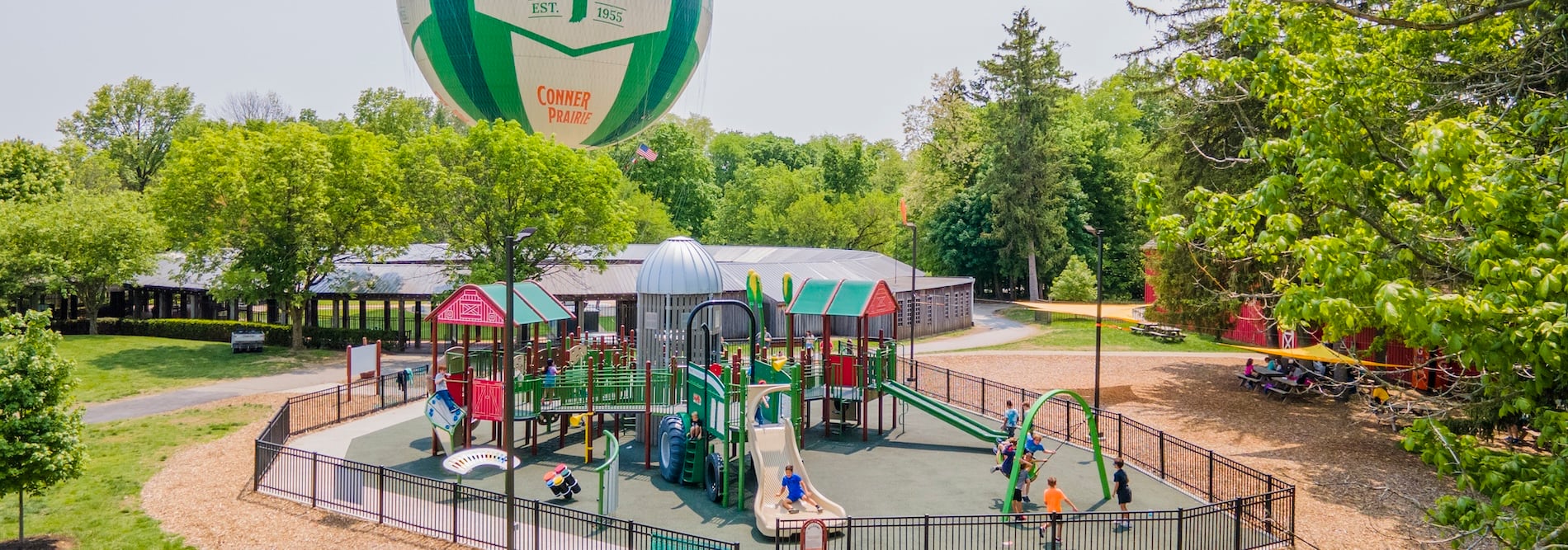 Conner Prairie Opens Inclusive Playground
