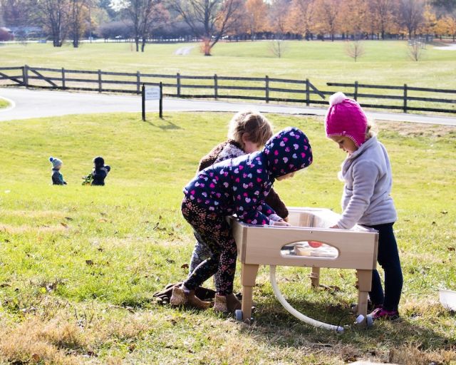 kids playing outside